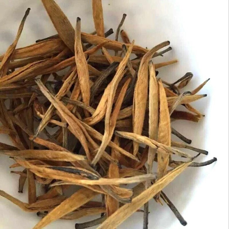 1000g Yunnan Black Tea Dian Hong Gold Needle Jinya Golden Monkey Chinese Tea