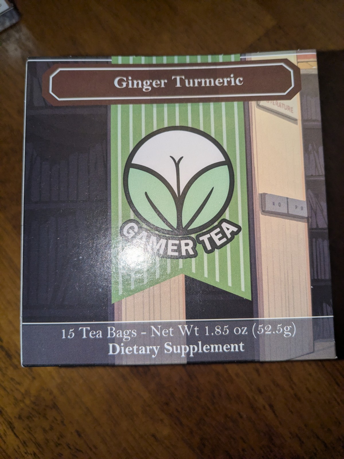 Gamersupps Gamer Tea: Black Tea, Yerba Mate, Ginger Turmeric, Sleepytime SOLDOUT
