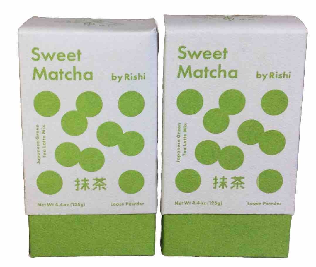 Rishi Tea Sweet Matcha – 4.4 oz (Pack of 2)