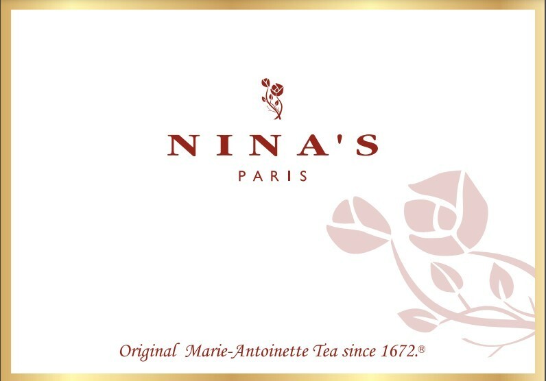 Nina’s Paris, Place Vendôme ‘Versailles Rose’ Black Tea in Embossed Pink Tin
