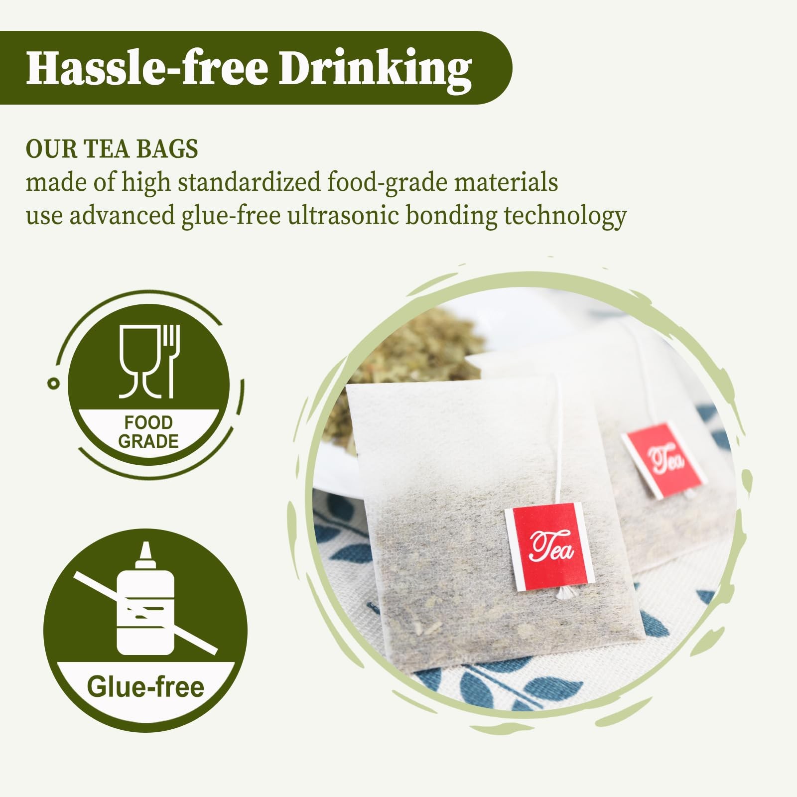 Yerba Mate Tea Bags, 40 Count – Unsmoked, Rich in Antioxidants, From Argentina