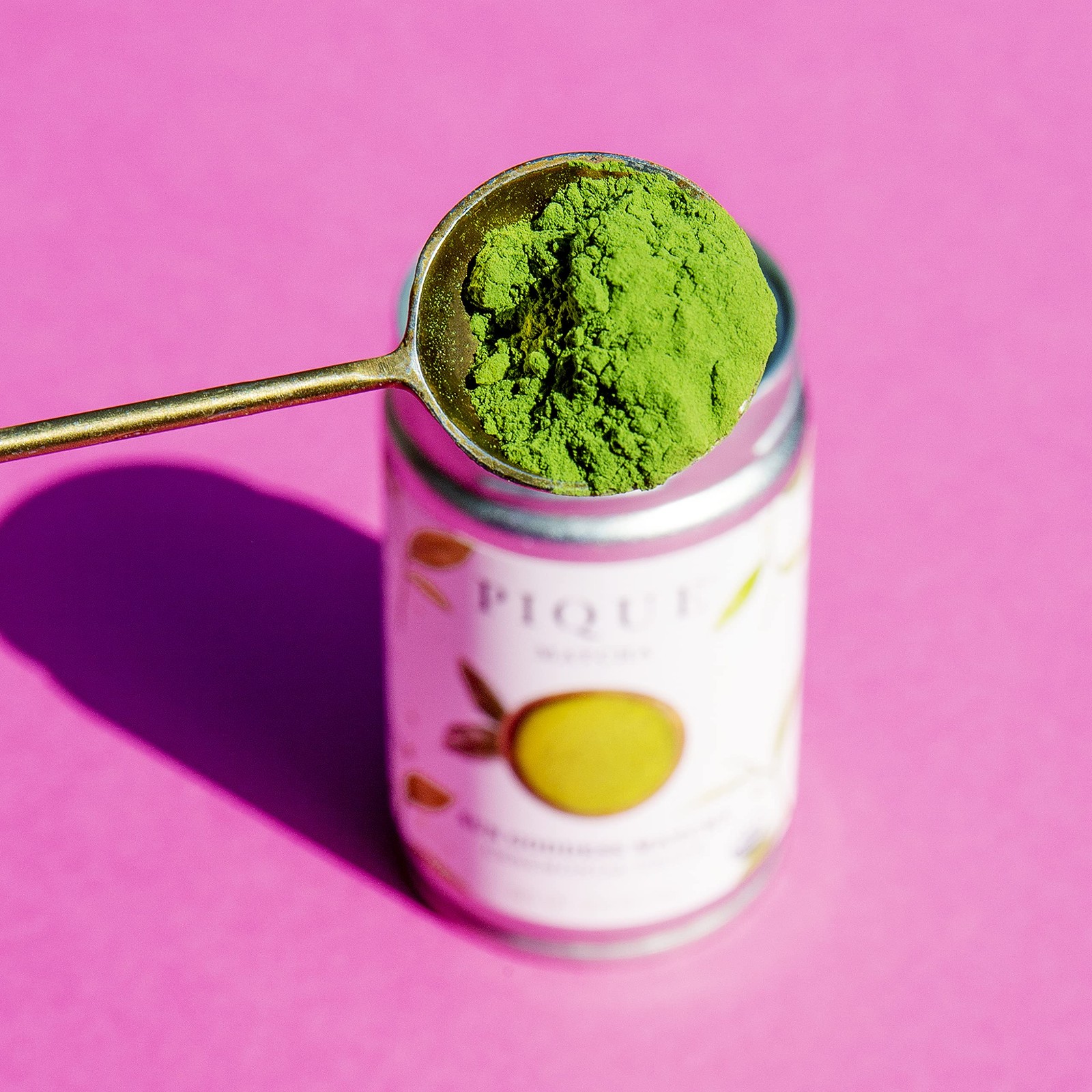 PIQUE Organic Sun Goddess Matcha Tin – Premium First 2.5 Ounce (Pack of 1)