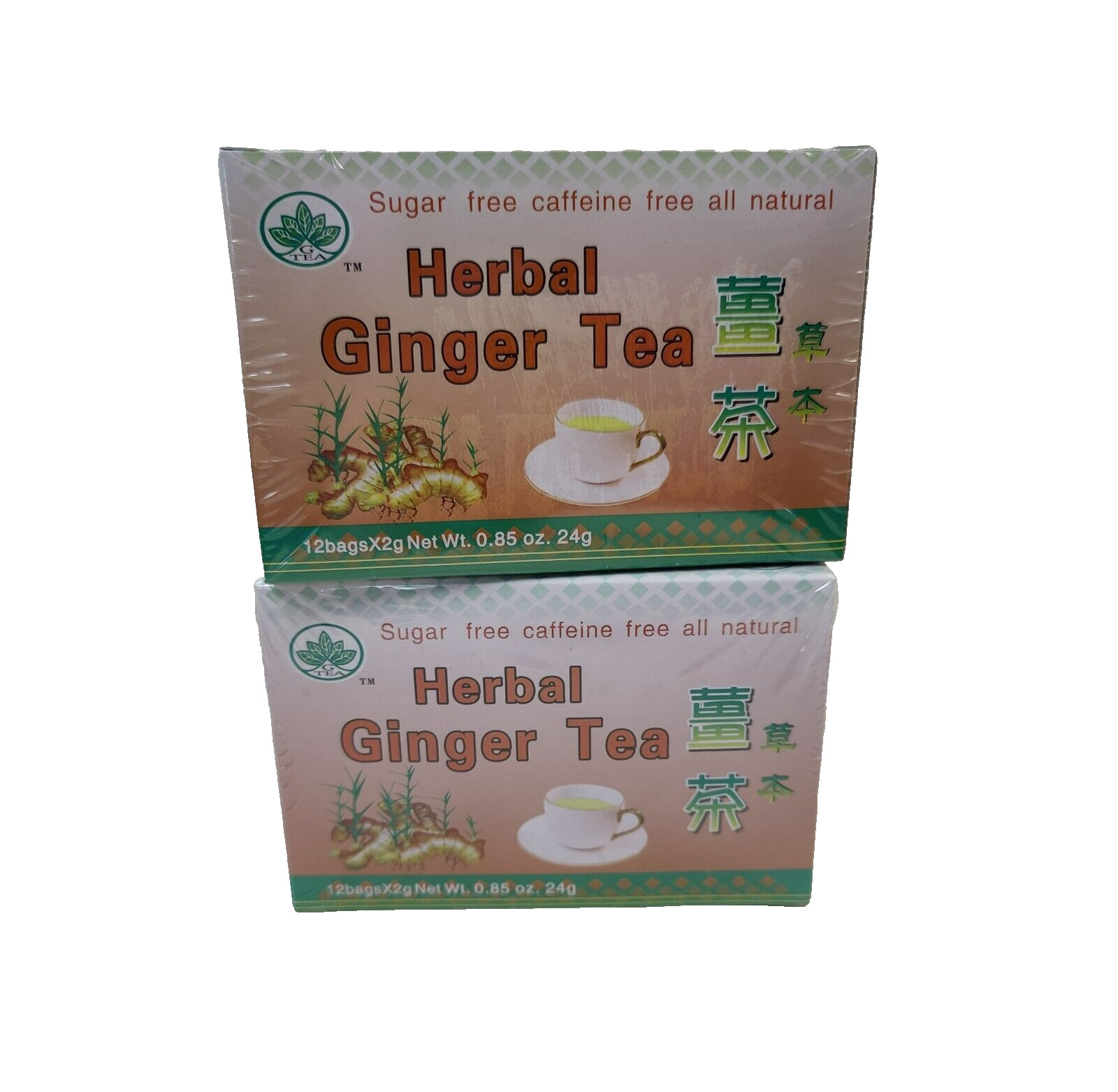 Herbal Ginger Tea by GT Midori – 2 Pack