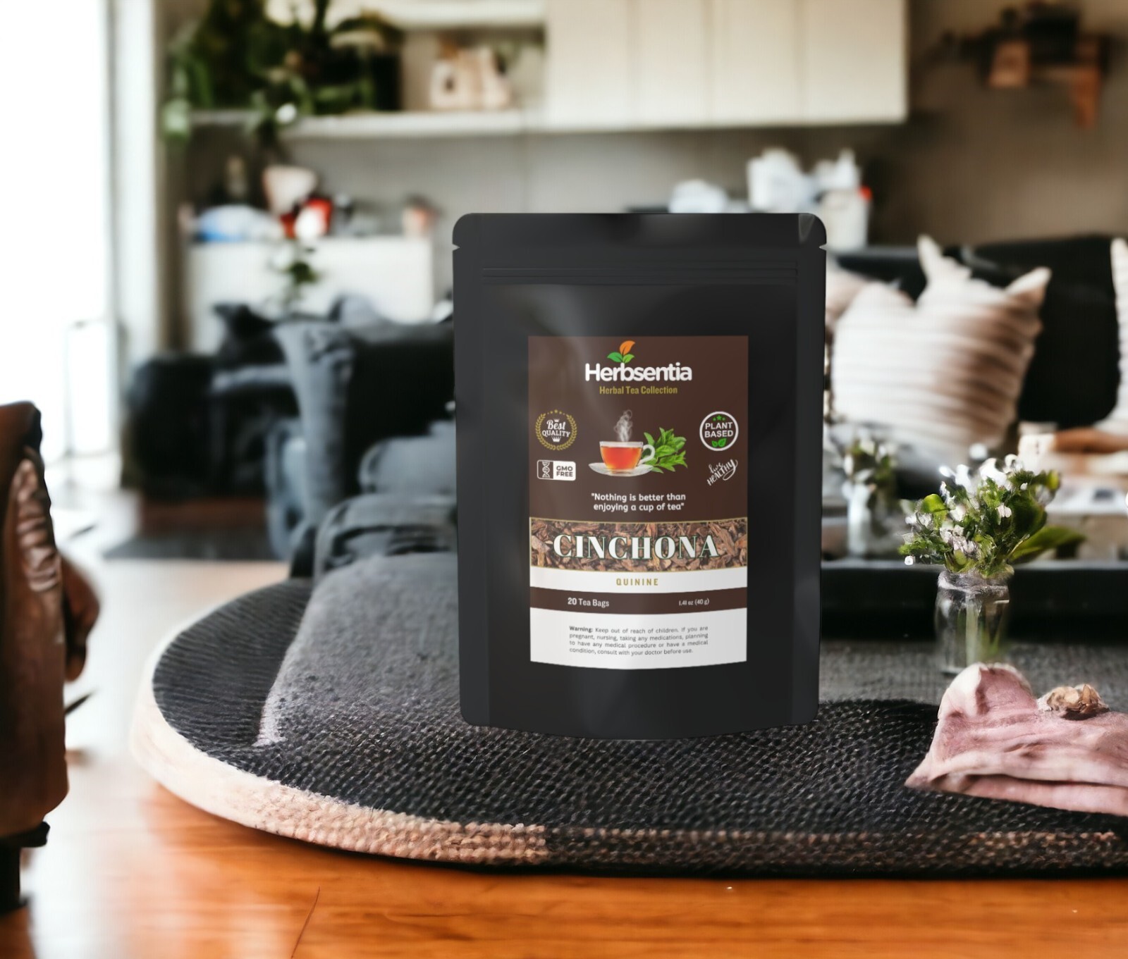 Cinchona Bark Tea – 20 Servings