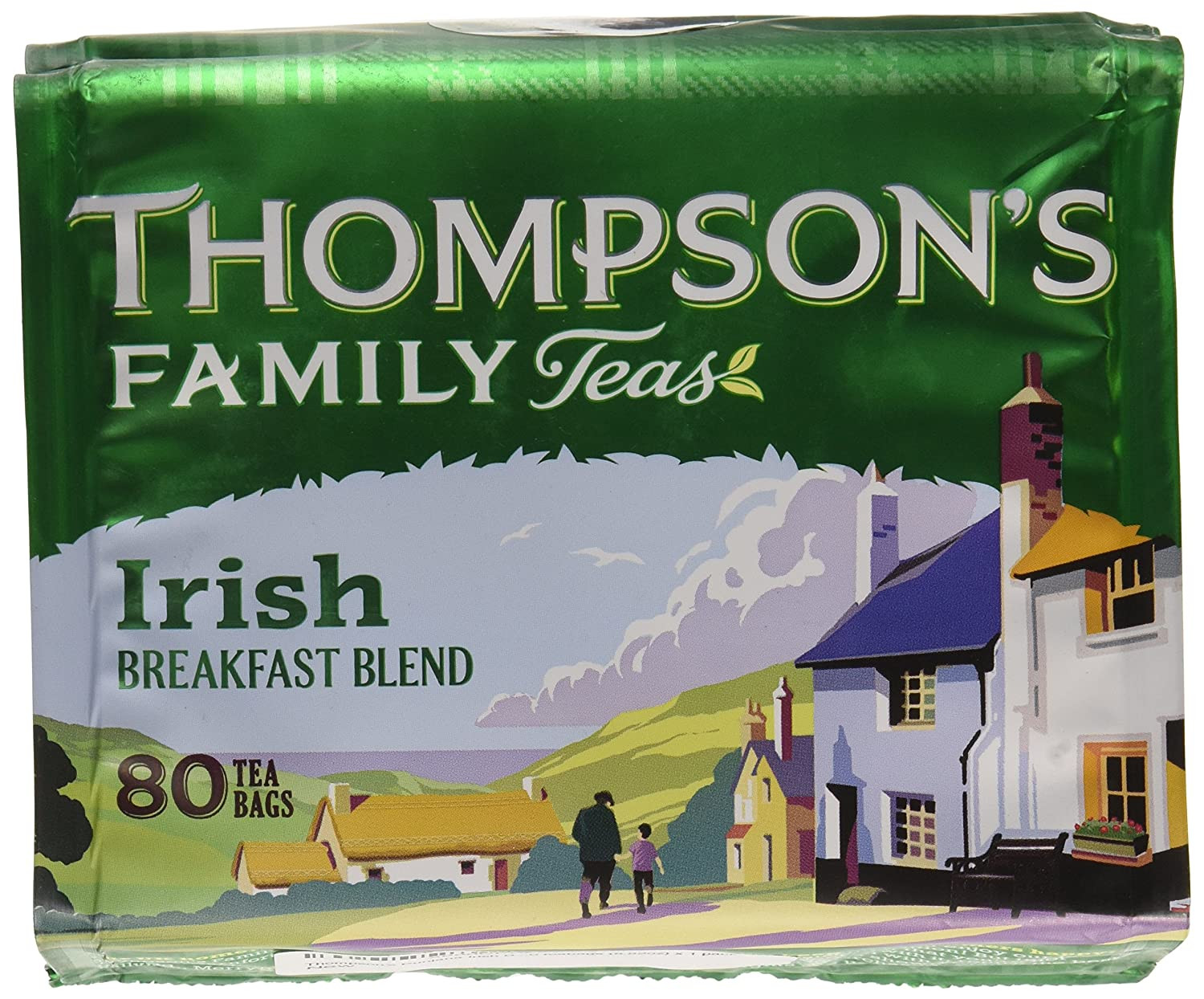 Thompson’S Irish Breakfast 80 Teabags (8.82Oz) X 1 Pack