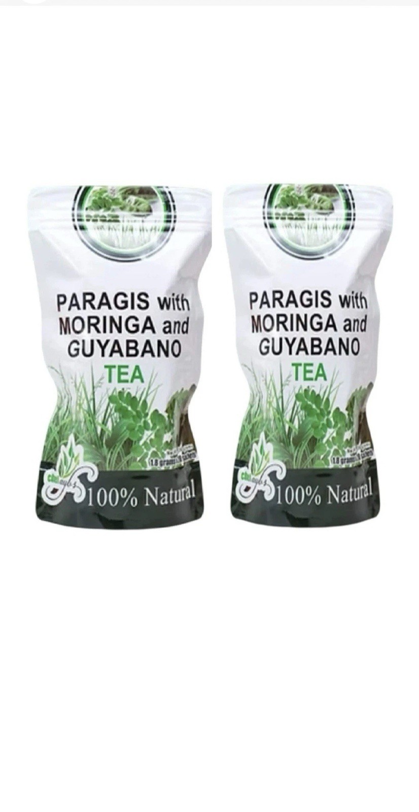 Chef Aybs Paragis Tea with Moringa and Guyabano Chef Ayb’s (20 Tea bags) 2 Pack