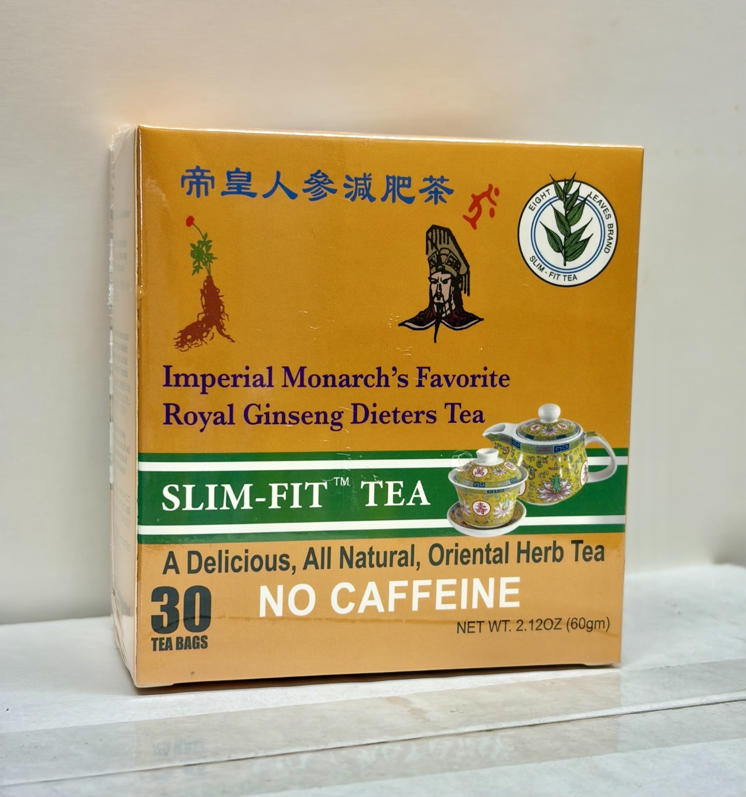 Imperial Monarch’s Favorite Royal Ginseng Dieters Tea Slim-Fit Tea 30 Tea Bags
