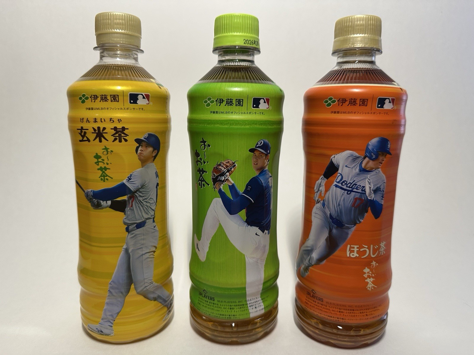 SHOHEI OHTANI 2025 SUMMER VERSION ITO EN OI OCHA JAPAN LTD EDITION *3 BOTTLE SET