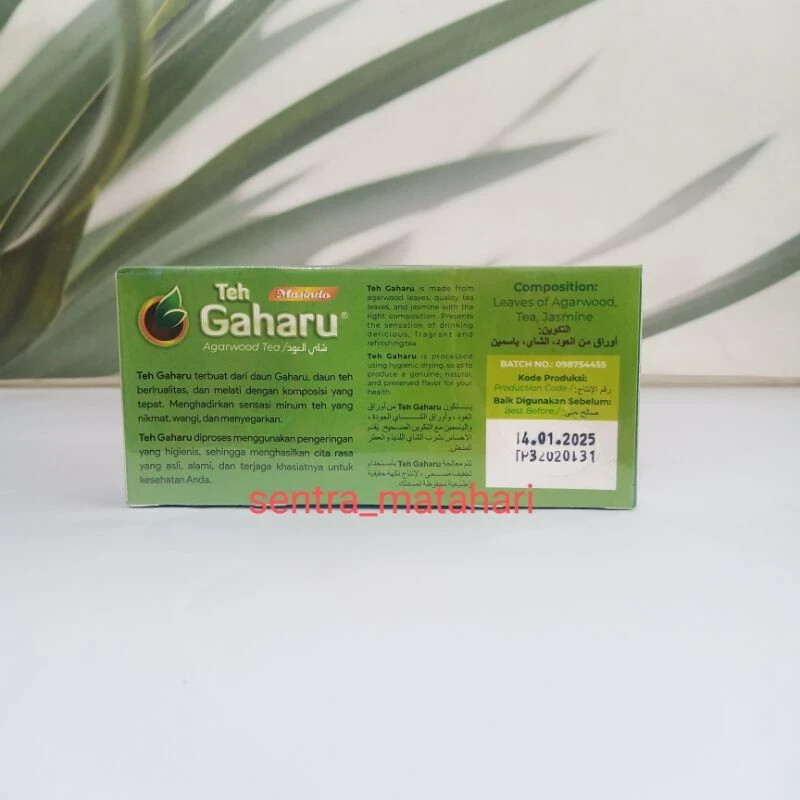 2 Pack Tea Gaharu Agarwood Oudh and natural herbal from Indonesia