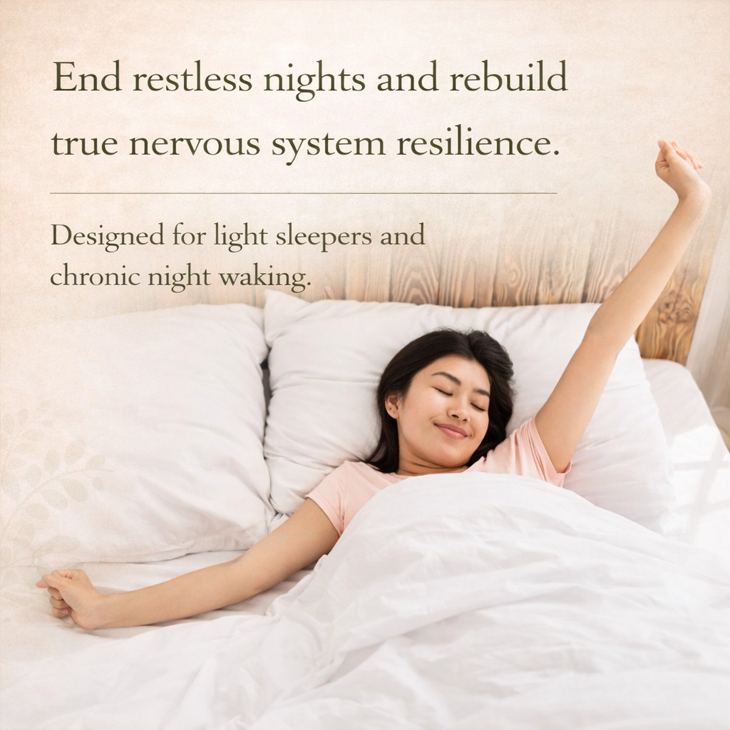 Sleeping Tonic- Vata Puts you to sleep, and keeps you asleep.