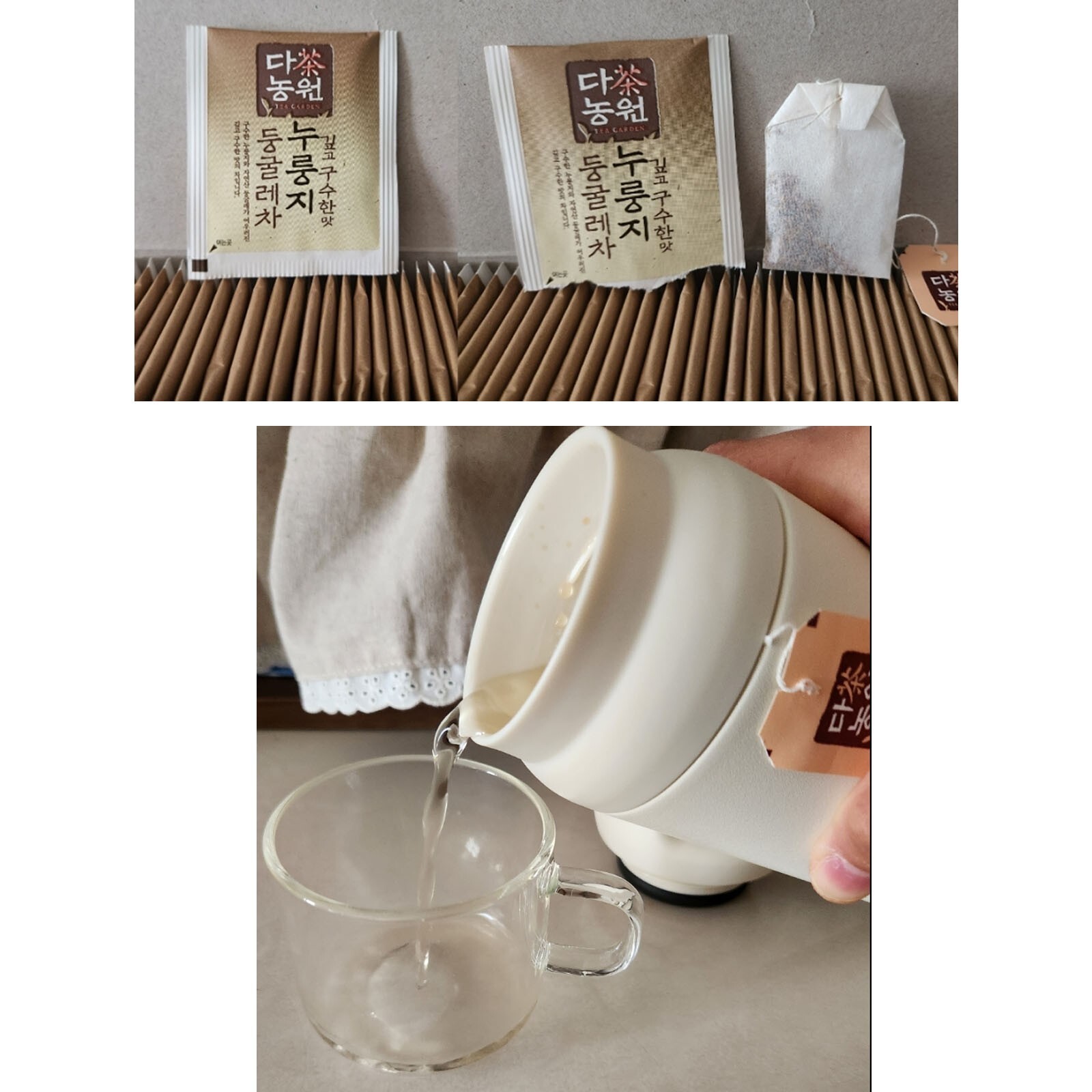 Korea Danongwon Overcooked rice and Solomon’s Seal Tea bag 50 Free Shipping