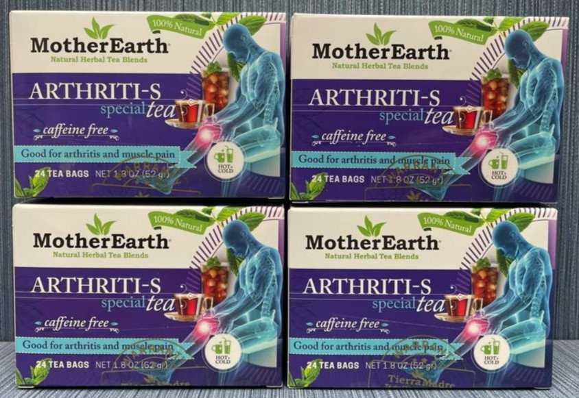 96 Pack x Mother Earth Tierra Madre Arthriti-S Special Tea Herbal Caffeine Free