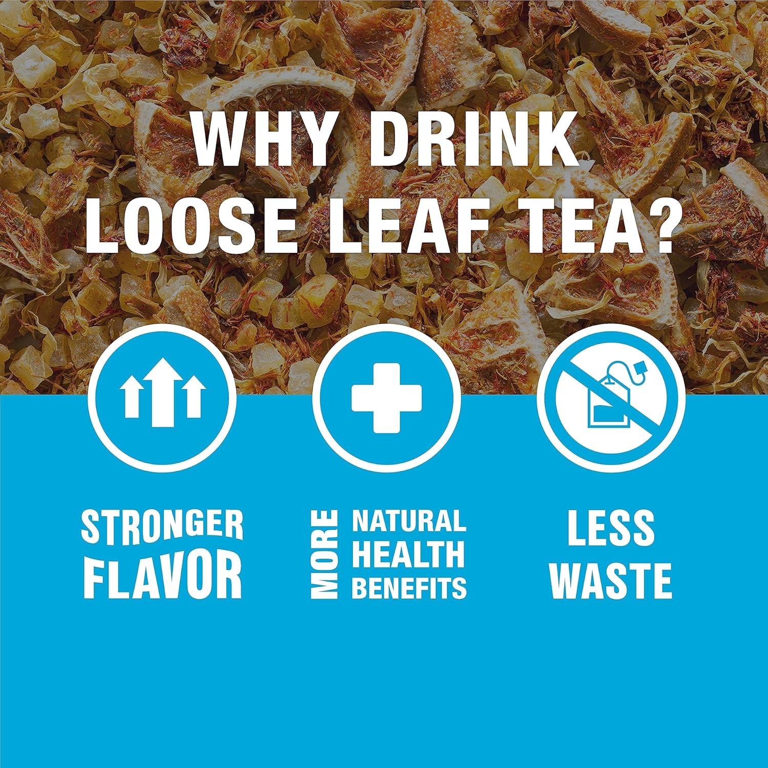Fruity Tea Sampler Loose Leaf Set No Caffeine Hot Iced Assorted Fruit Brews