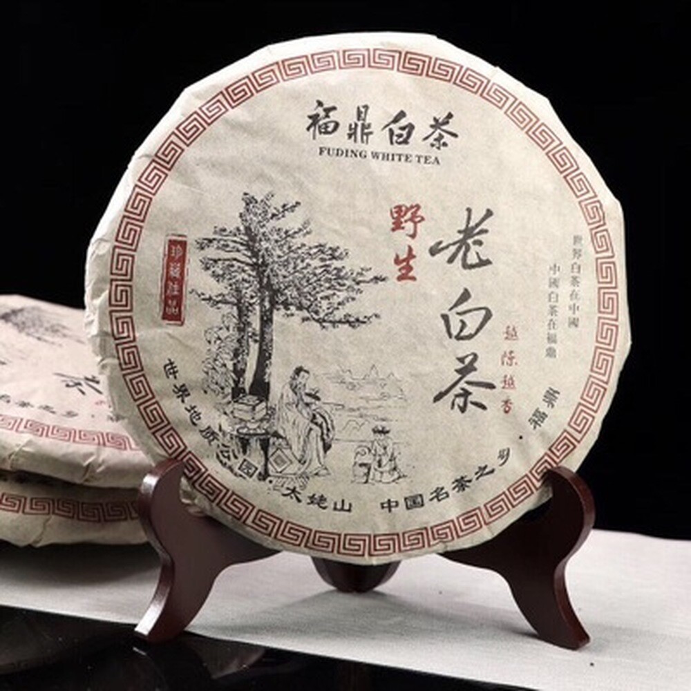 300g Fuding Shoumei Bai Mu Dan White Tea Cake Natural Herbal Detox