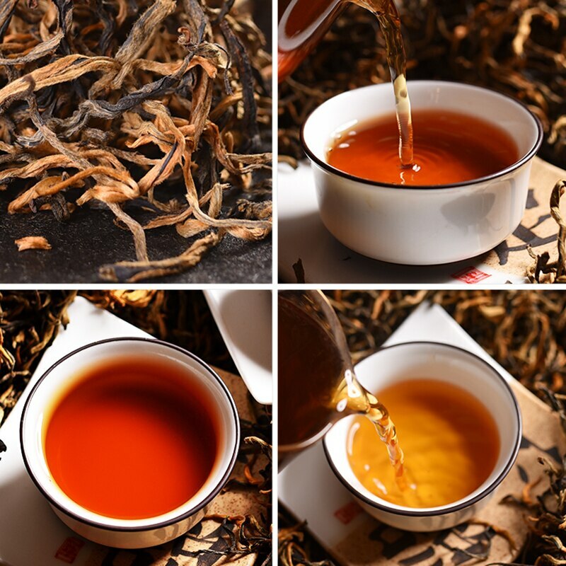 Xiang Gui Jin Hao * Yunnan Feng Qing Dianhong Dian Hong Maofeng Black Tea 400g