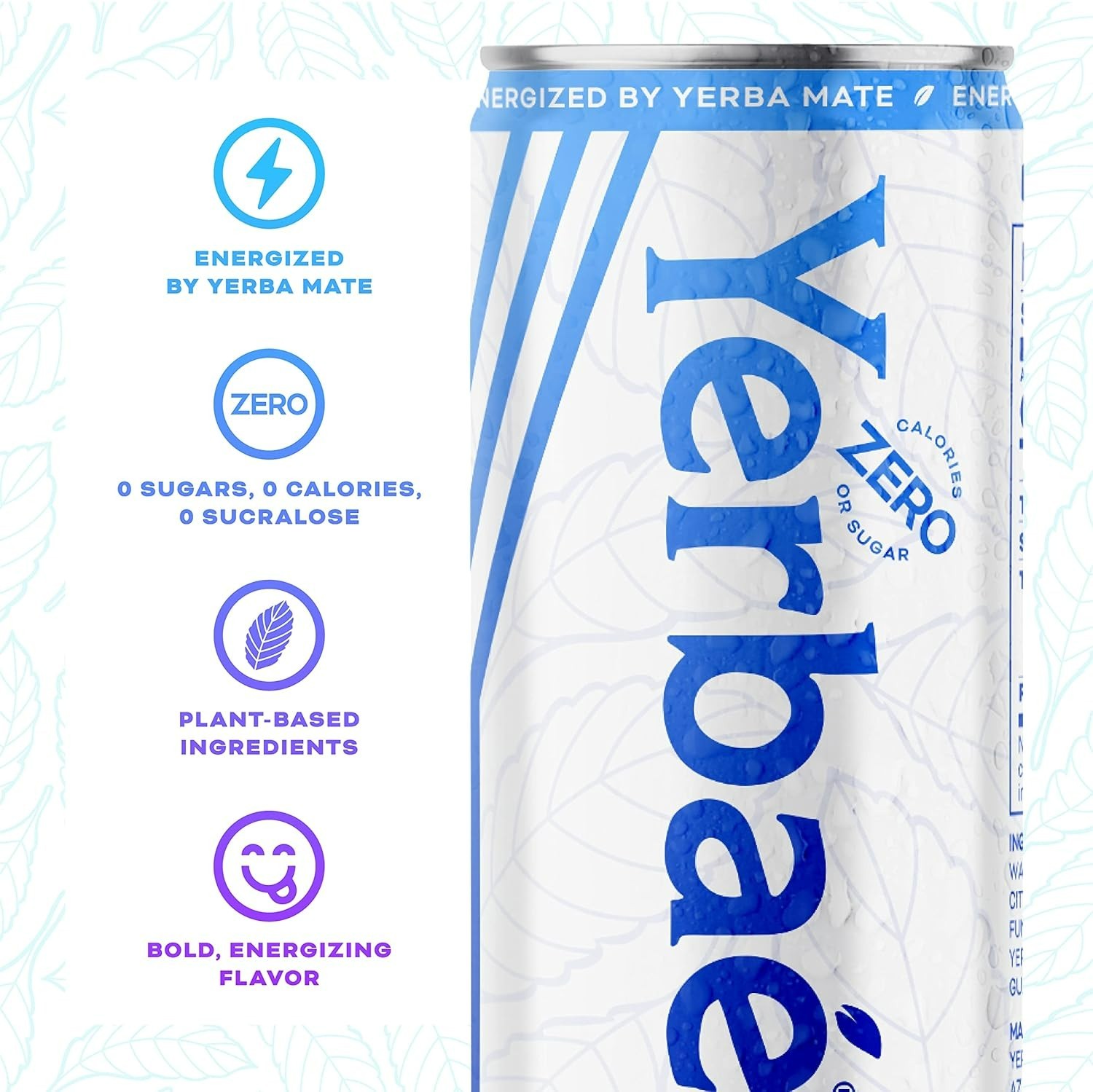 Plant-Based Energy Seltzer – Variety Performance Pack with Zero Sugar & Calories