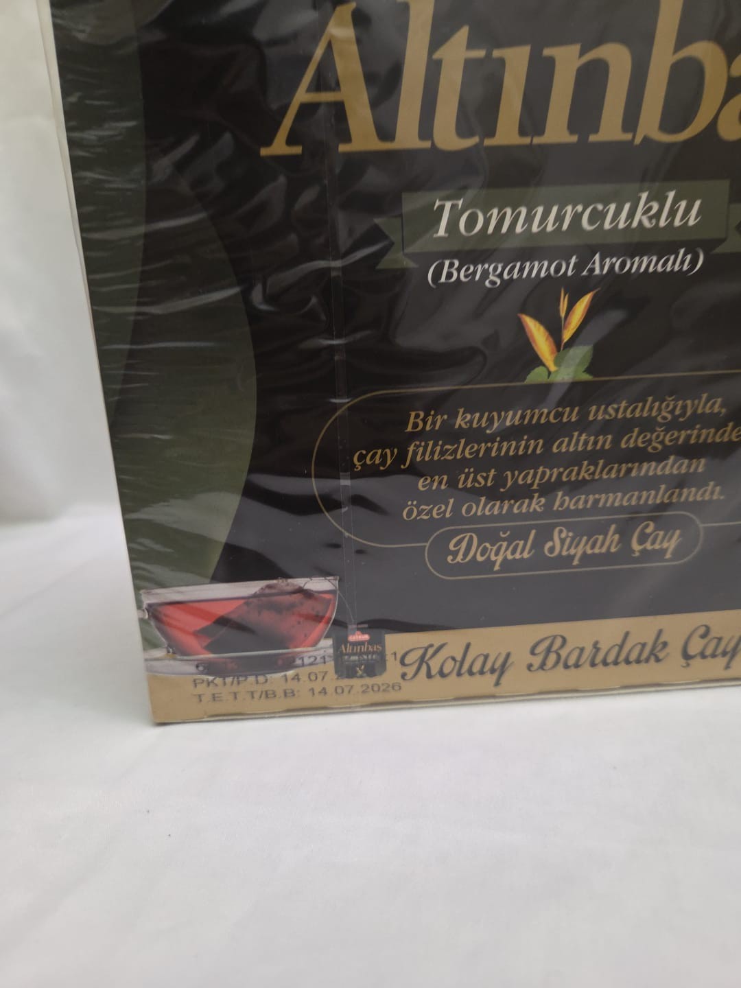 CAYKUR Altinbas Tomurcuklu , Kolay Bardak Cay 100 Teabags 200g/7.oz Exp:07/2026