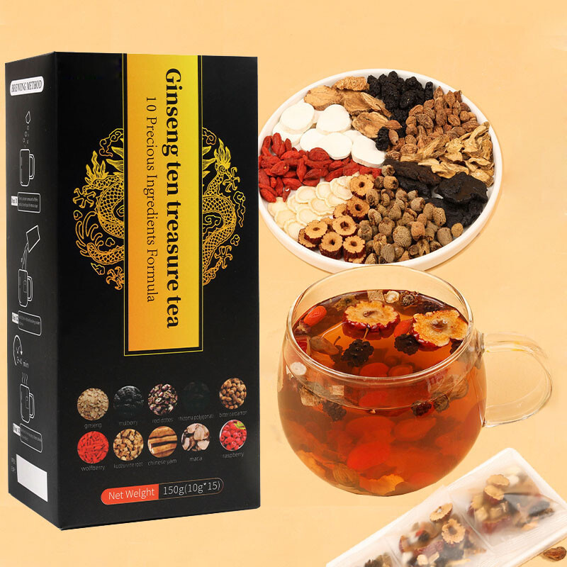 Ginseng six treasure tea , Kidney tea ,liver tea , red date tea , kidney health