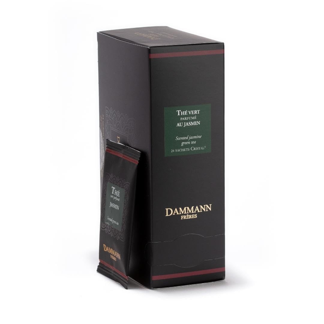 Dammann Freres Sachets, Vert Au Jasmin Tea Bags, Premium Gourmet French Jasmi…