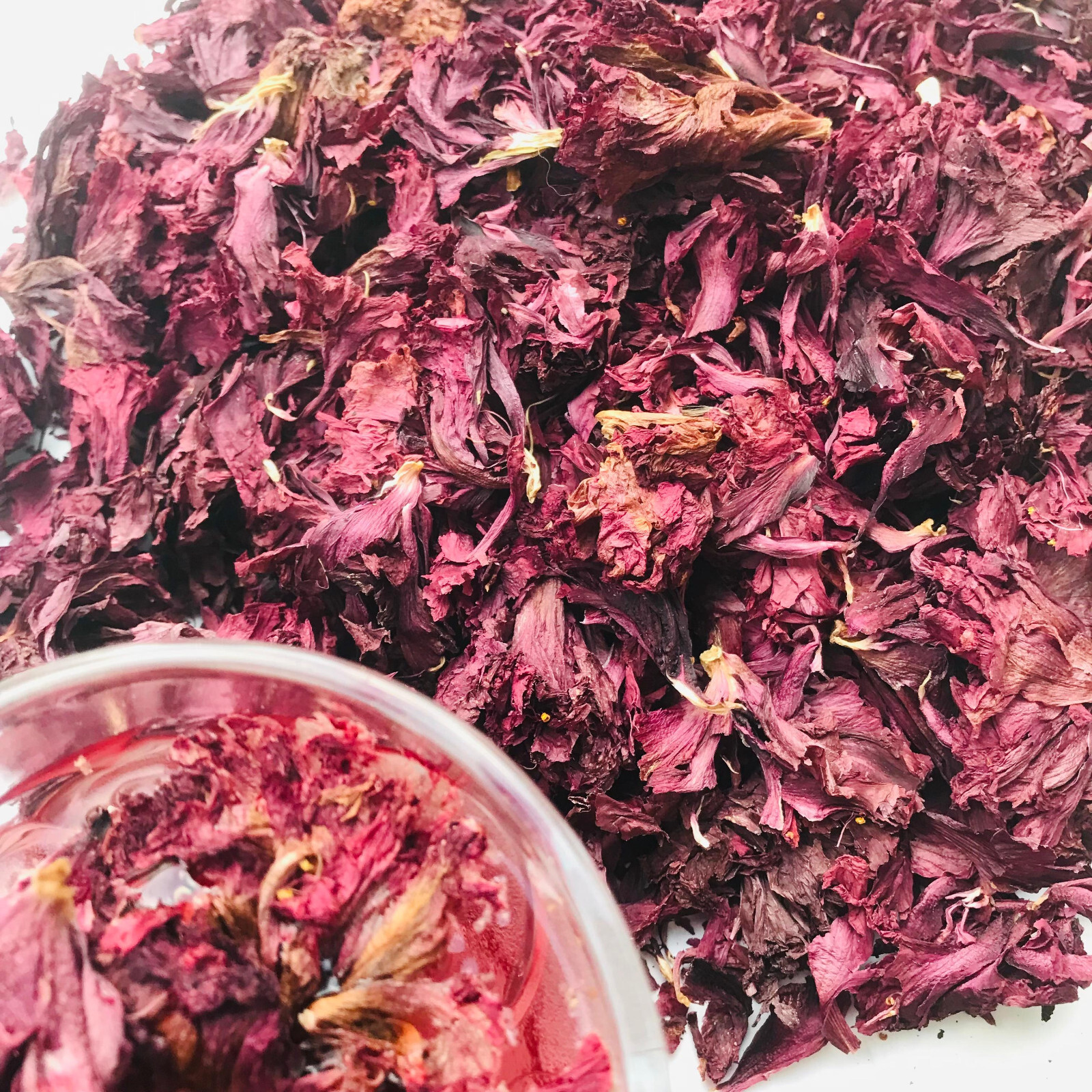 Ceylon Organic Dried Hibiscus Flowers Natural 100% Pure Premium Quality Herbal