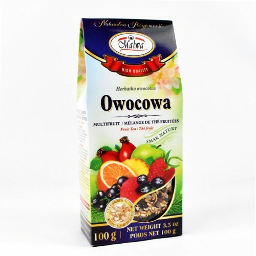 Malwa Owocowa MULTIFRUIT Polish Fruit Tea Poland 1.7oz 100g Dried Fruit Coarse