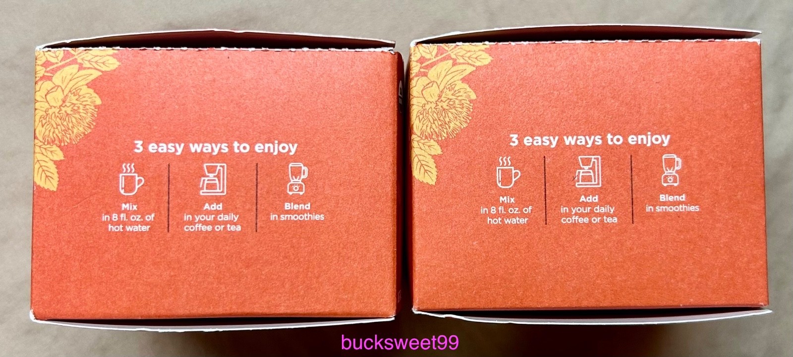 FOUR SIGMATIC FOCUS Organic Elixir – 20 Packets each BOX – EXP 1/28 – 2 BOXES