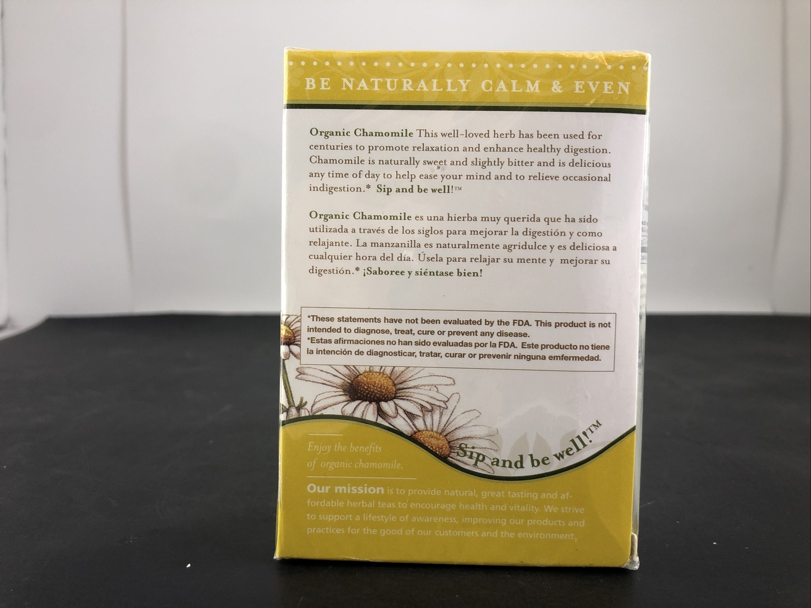 Lifestyle Awareness, Organic Chamomile Tea, Caff Free 20 tea bags(2packs)Ex1/24