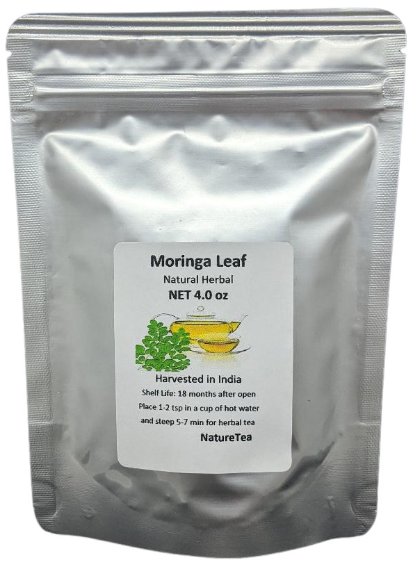 Moringa Leaf – Dried Moringa oleifera Leaf C/S 100% from Nature, Wild Crafted
