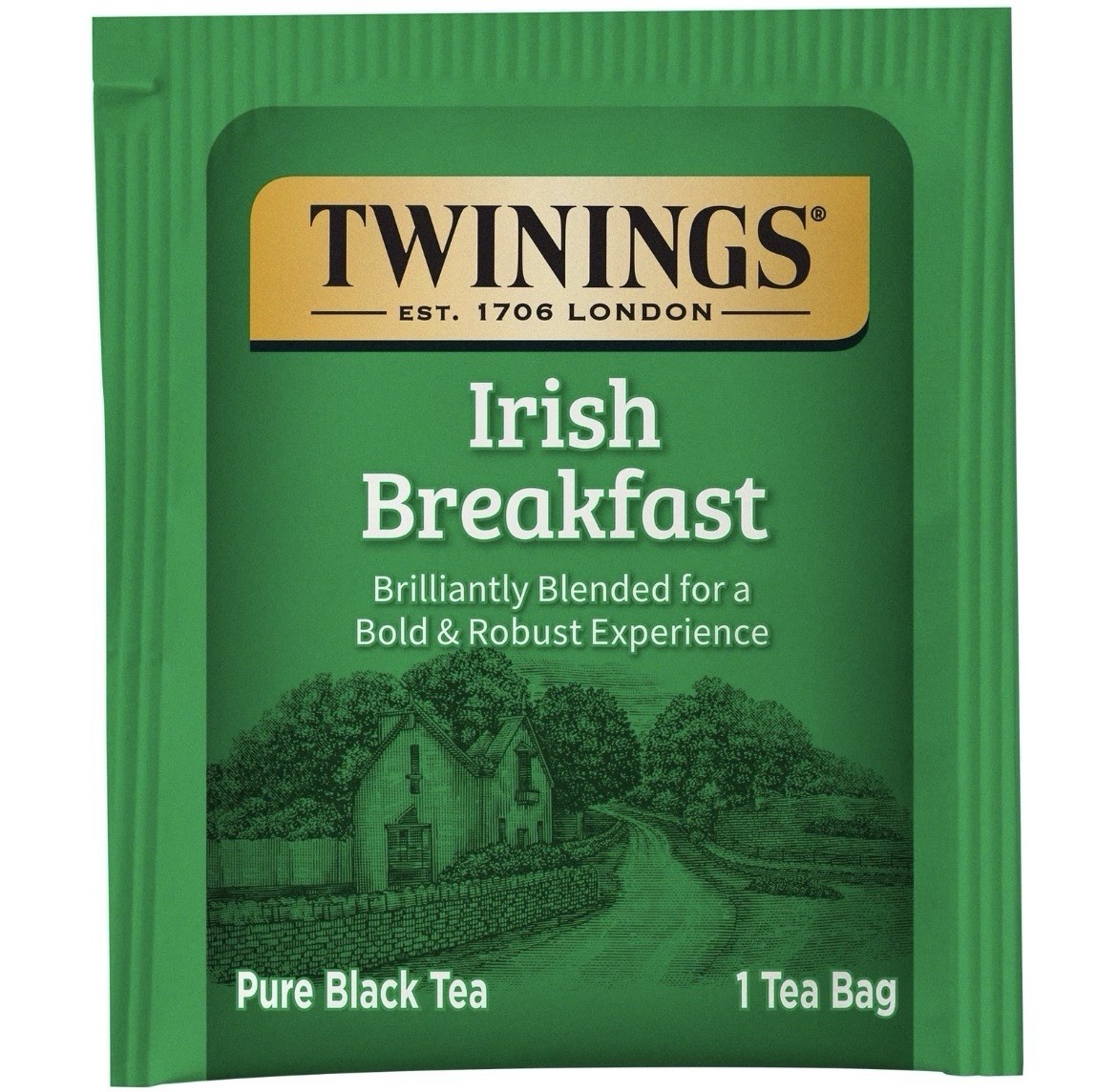Twinings Irish Breakfast Tea Bags Bold Black Tea 20 Count Pack of 12 (240 Total)