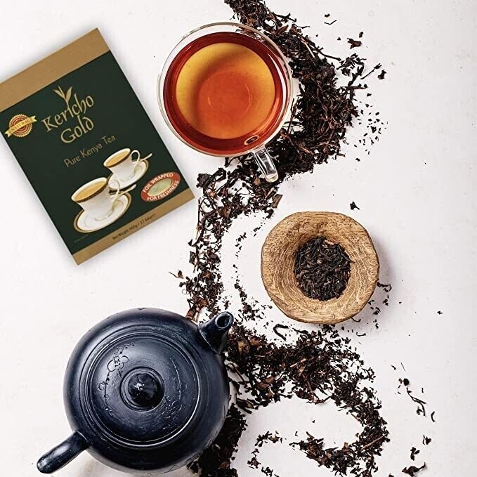Kericho Gold Pure Kenyan Tea Loose Black Tea 500g AUTHENTIC FREE SHIPPING