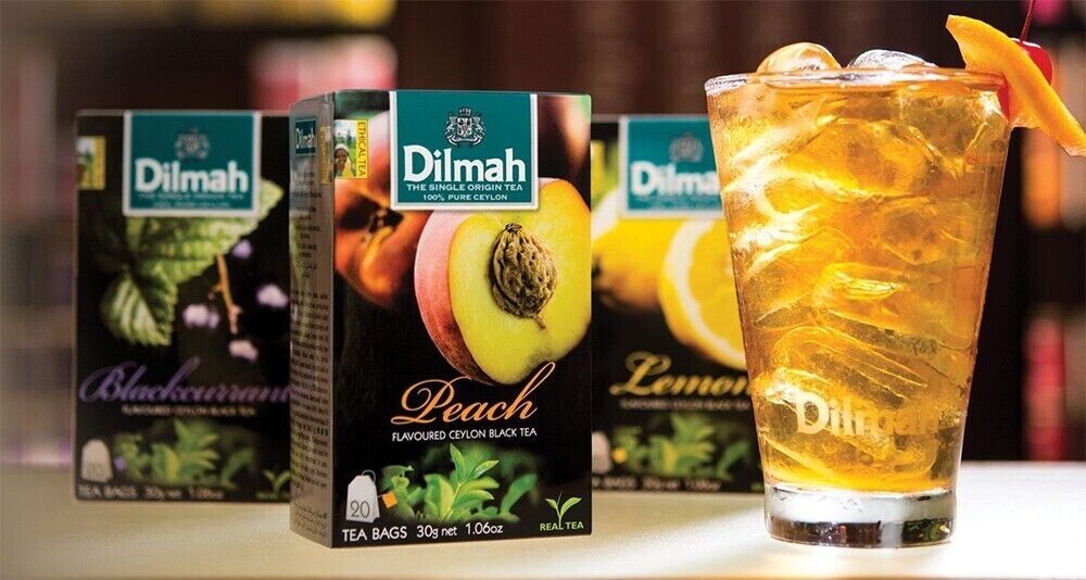 Dilmah Pure Ceylon Black Tea 20 Bags in Flavored and Free Shipping Sri Lanka