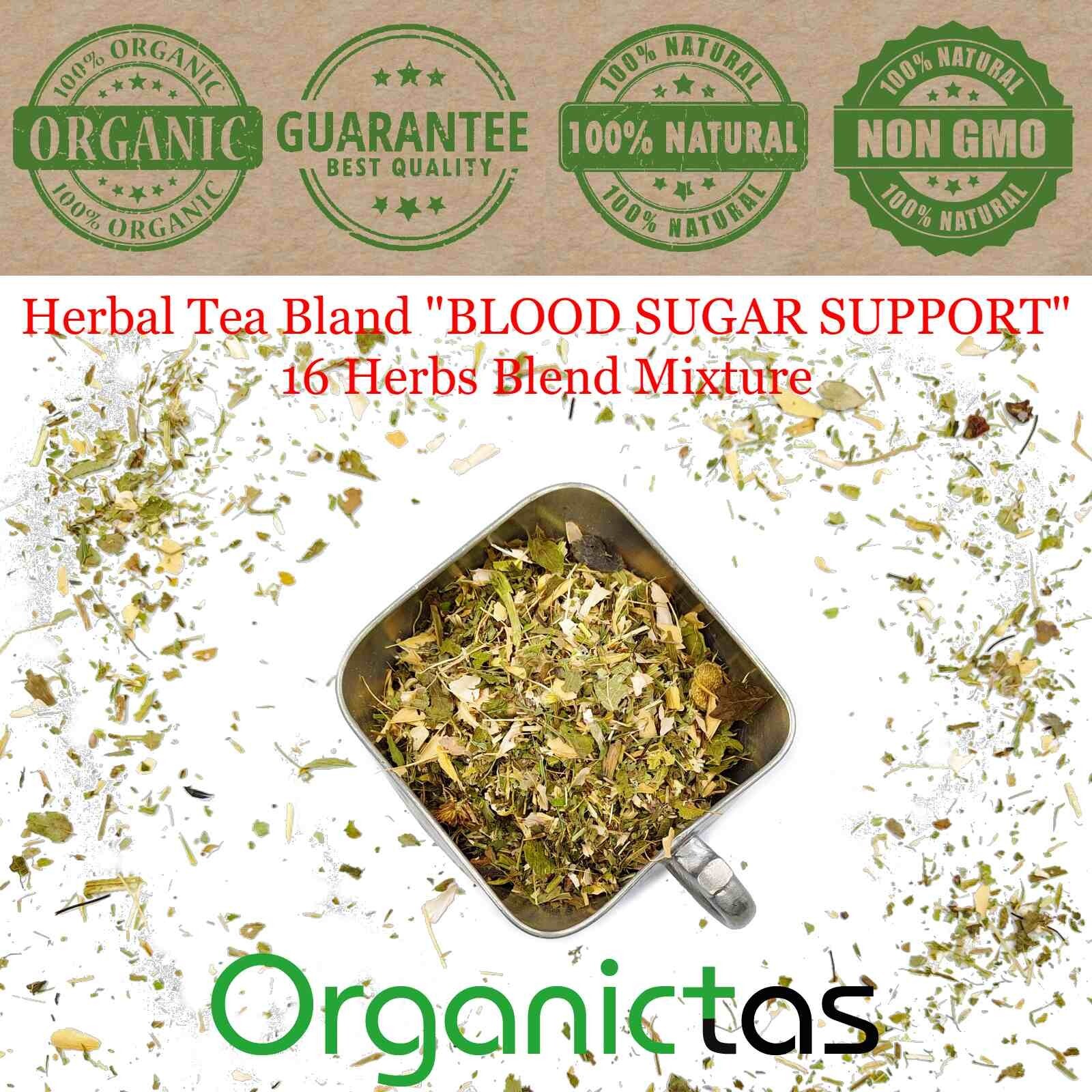 Best DIABETIC TEA Mix 100g – 16 Natural Herbs Recipe Regulate Lower Blood Sugar