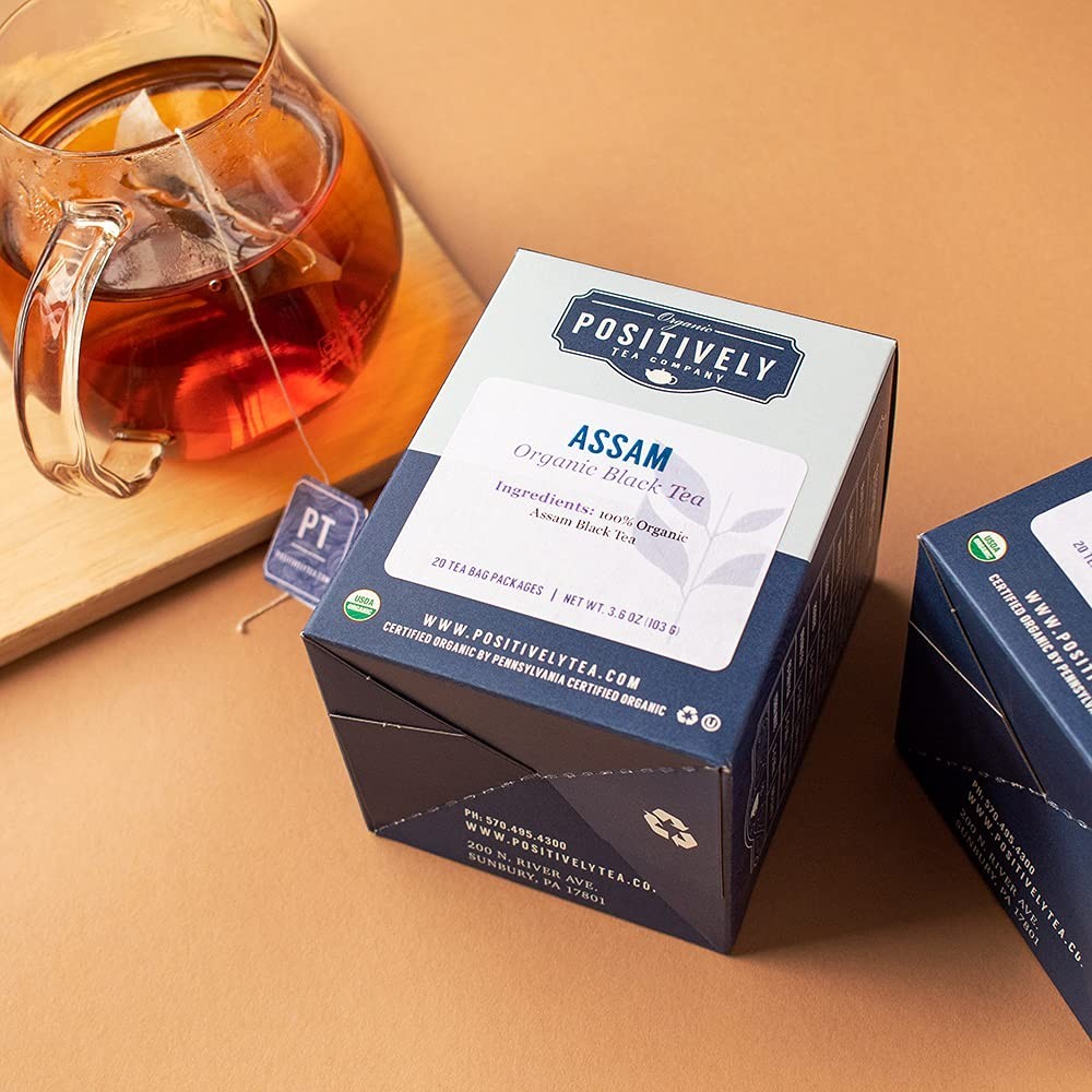 20 Count Assam Black Tea Bags – Rich, Smooth, and Naturally Energizing