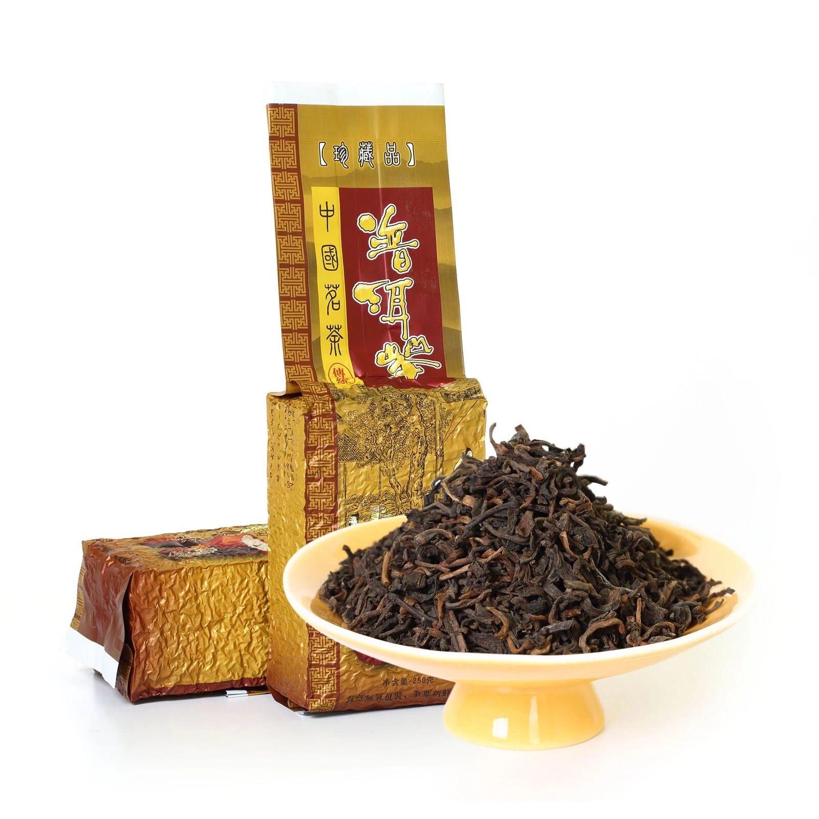 2005 Supreme Gongting Pu-erh Puer Puerh Tea Yunnan Ancient Tree Ripe 250g