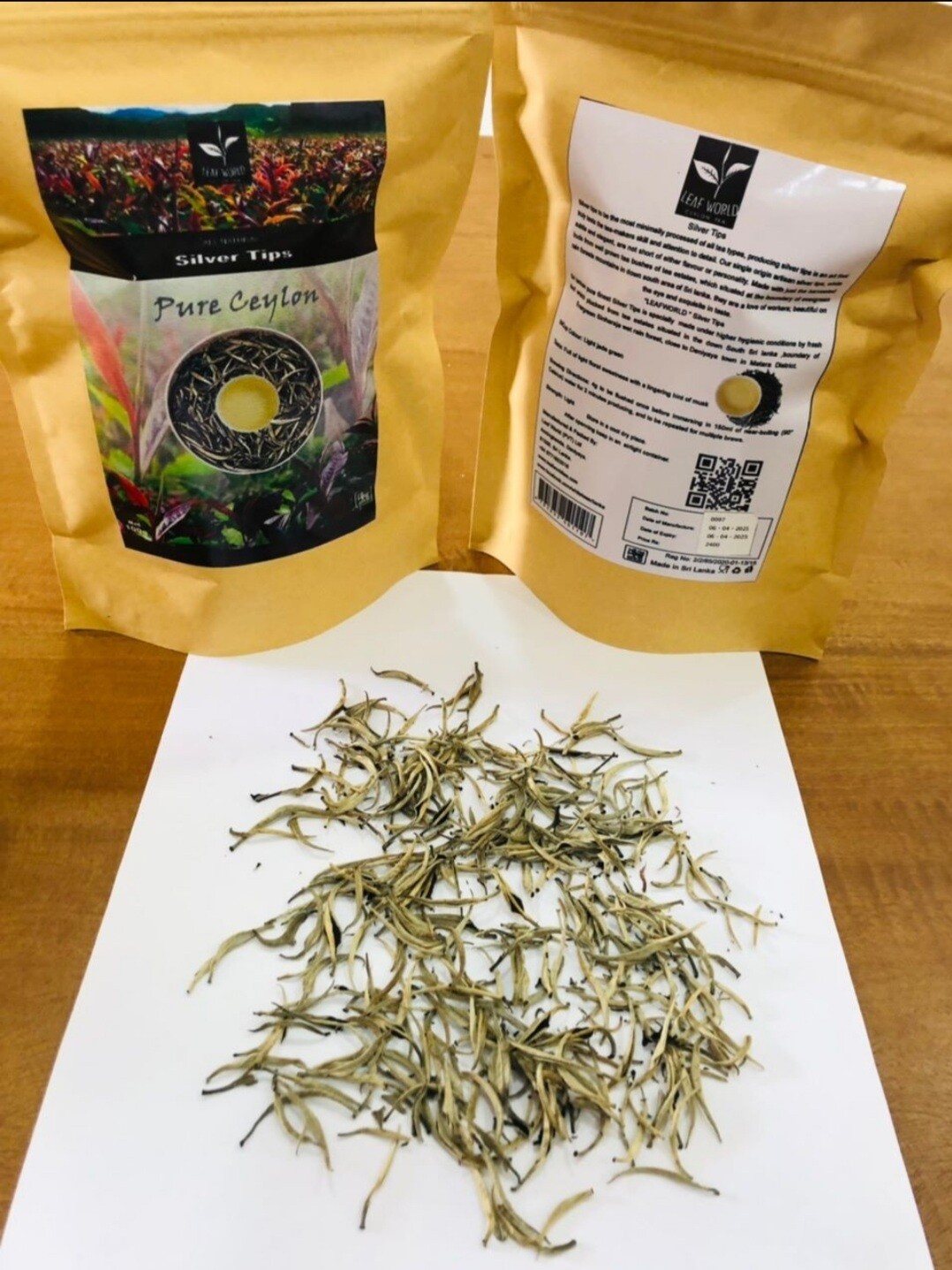 Ceylon of Nature’s silver tip tea Organic leaf loose 100g Original factory fresh