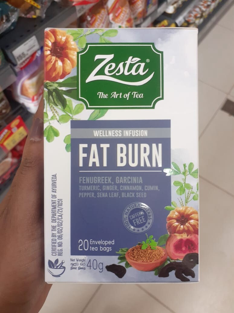 Detox Wellness Infusion Herbal Natural Weight Loss Slimming Fat Burn 20 Tea bags