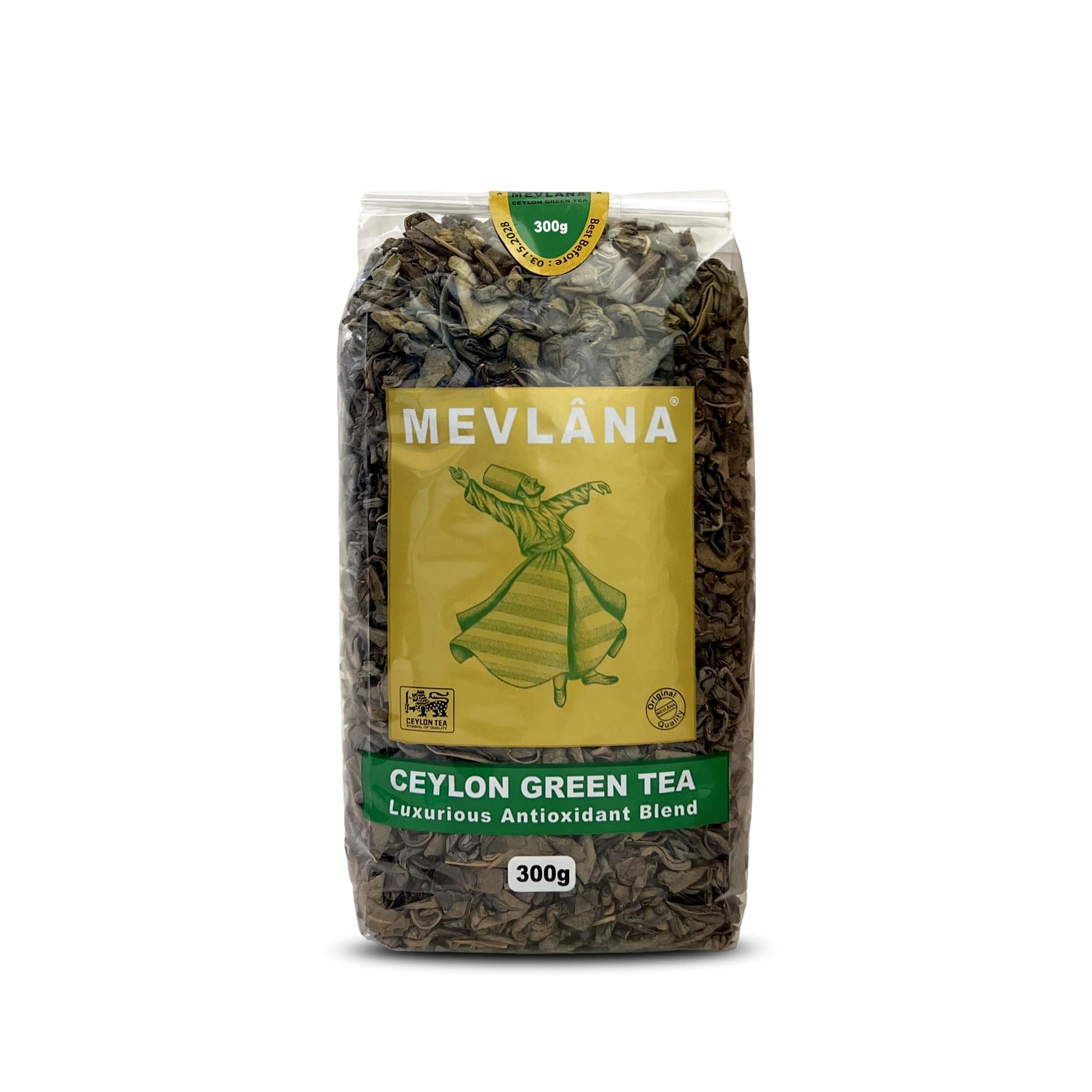 MEVLANA – Ceylon Green Tea | Naturally Low in Caffeine Content | Finest Taste…
