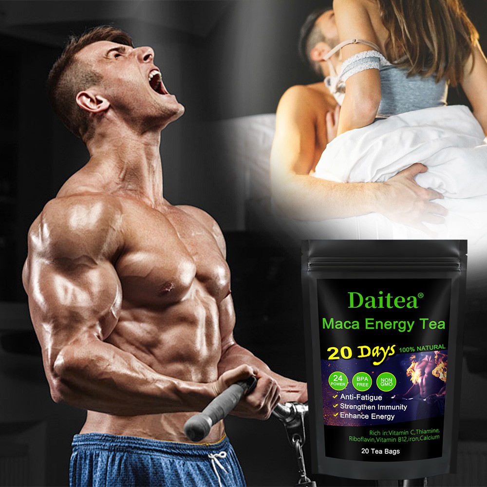 Maca Energy Tea – Male Testosteron Booster, Boosts Energy and Stamina 10/20 bag