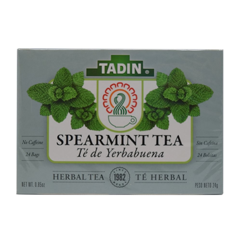 Caffeine-Free Spearmint Tea – 24 Refreshing Bags for Digestive Health