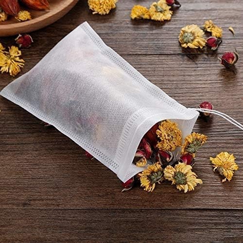 Versatile Disposable Tea Infusers – 400 Non-Woven Tea Filter Bags for Every Brew