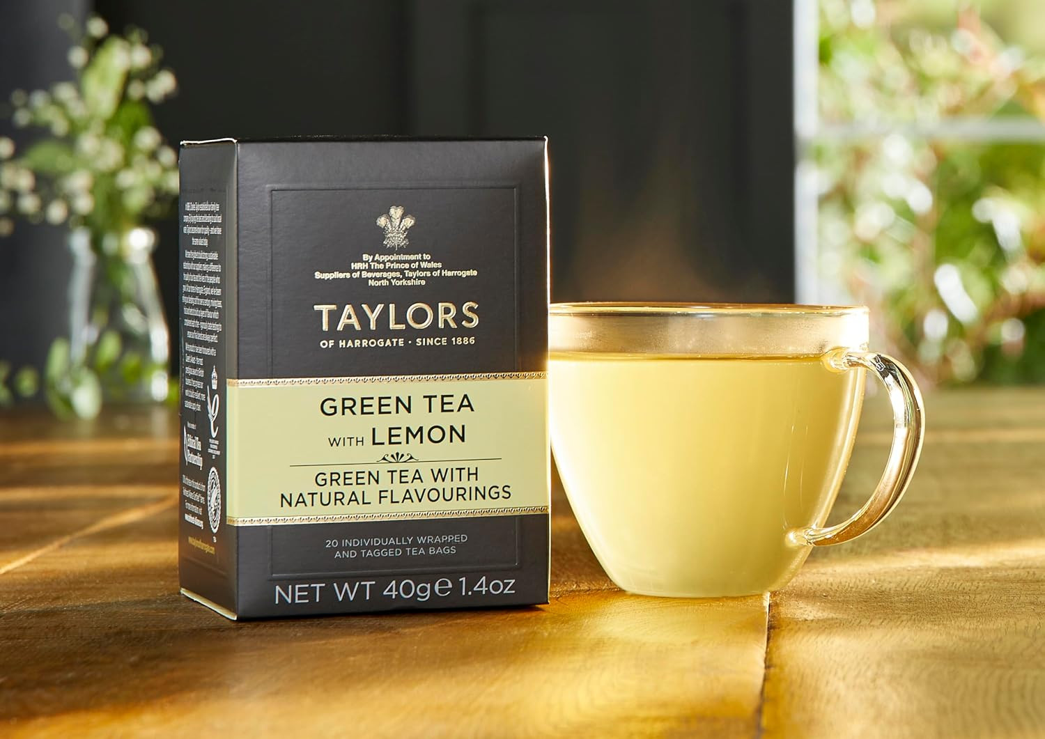 Green Tea with Lemon, 20 Count (Pack of 2)