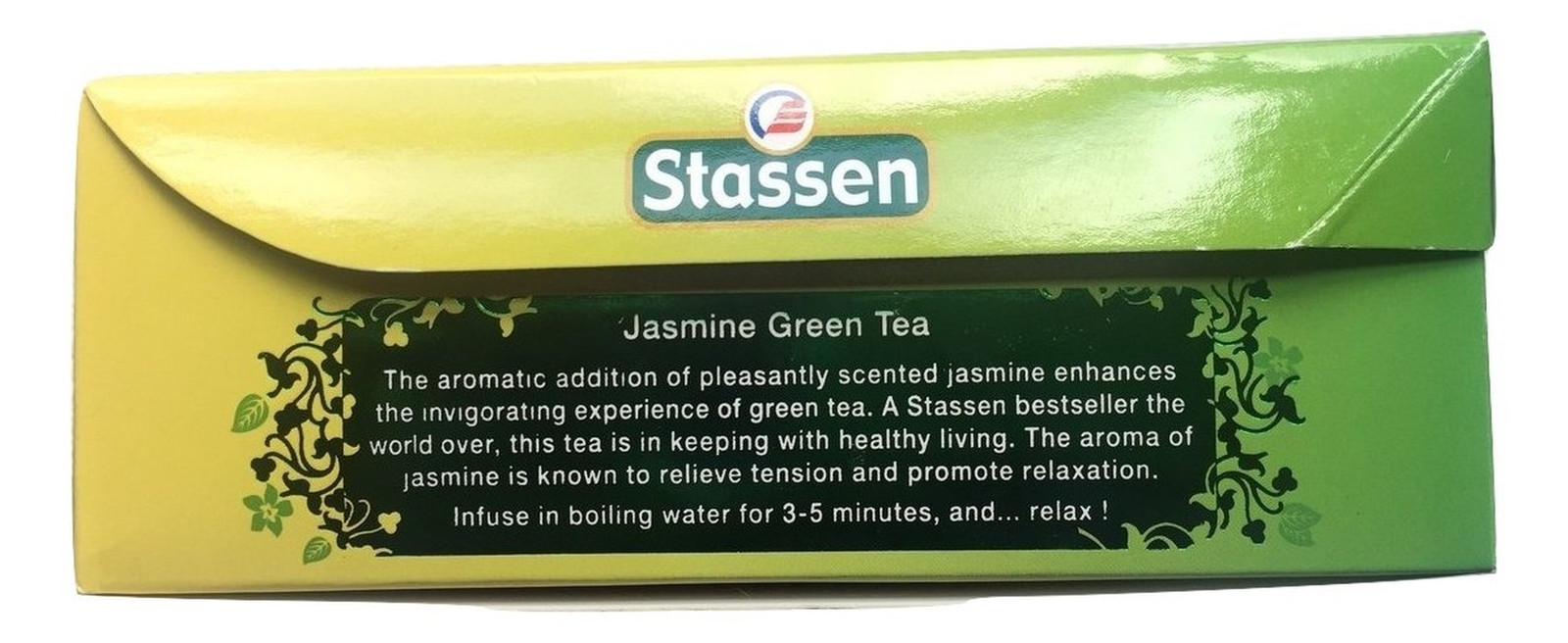 Pure Jasmine Green Tea, 100 Tea Bags (Pack of 2)