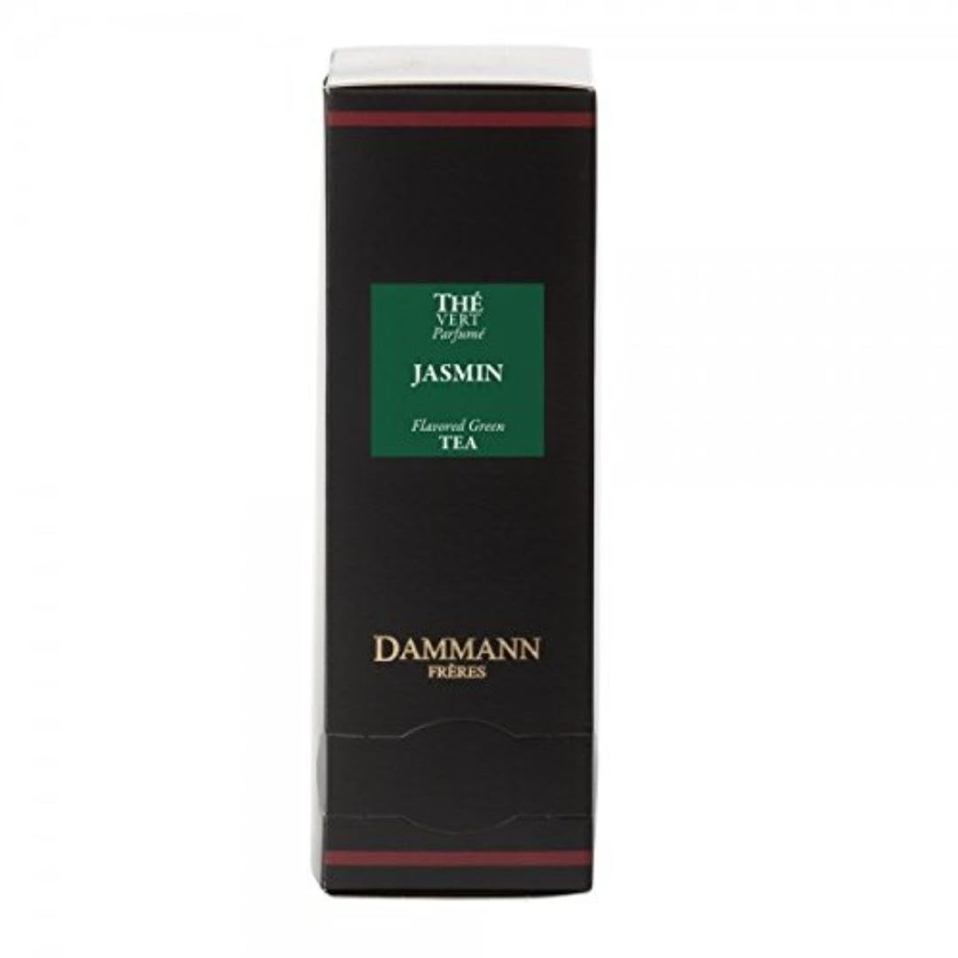 Dammann Freres Sachets, Vert Au Jasmin Tea Bags, Premium Gourmet French Jasmi…