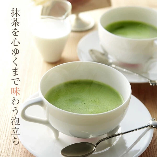 Kyoto Uji Matcha Ito Kyuemon Green Tea Cappuccino Powder 12g x18 Stick Japan