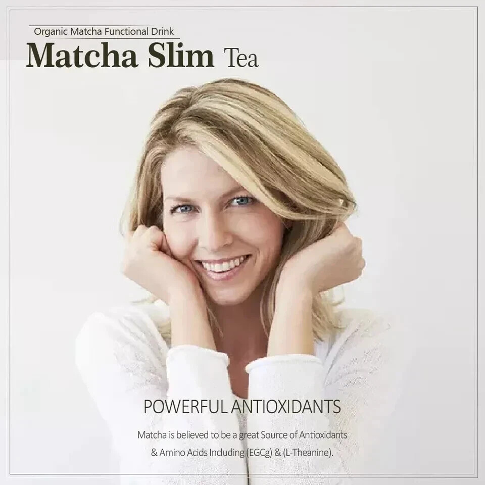 Matcha Slim Green Tea (100gm) Weight Management High In Antioxidants Detoxifying