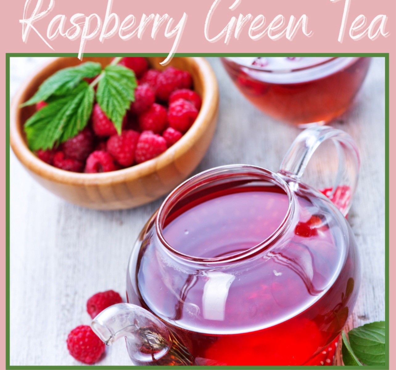 2 PK * T-Pick Green Tea Raspberry – Premium Ceylon Tea / 20 Sachets