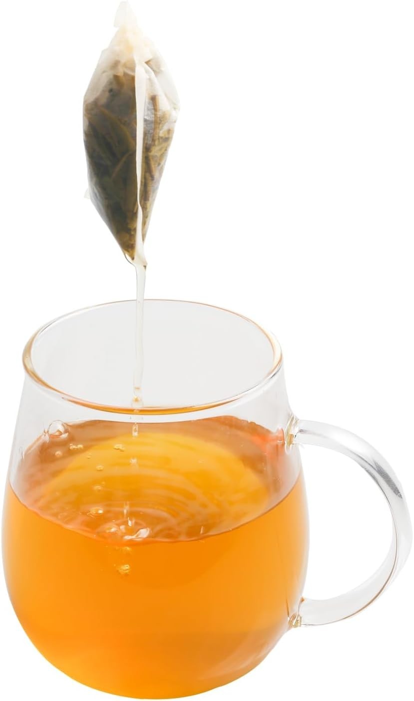 100pcs Disposable Tea Filter Bags for Loose Tea, Unbleached Natural Paper