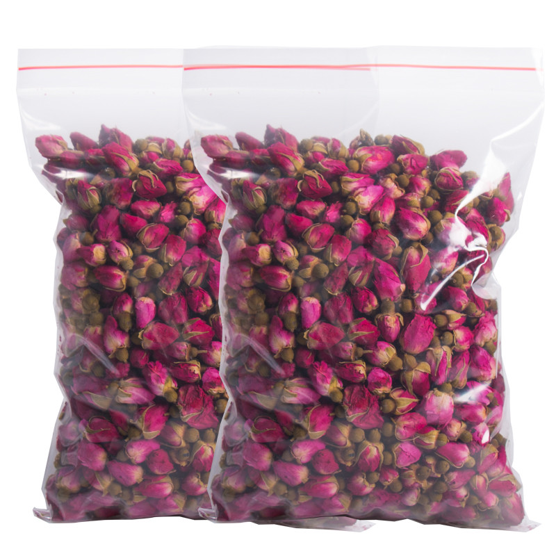 Red Rose Bud Tea Dried Floral Herbal Tea Chinese Blooming Flower Tea Premium