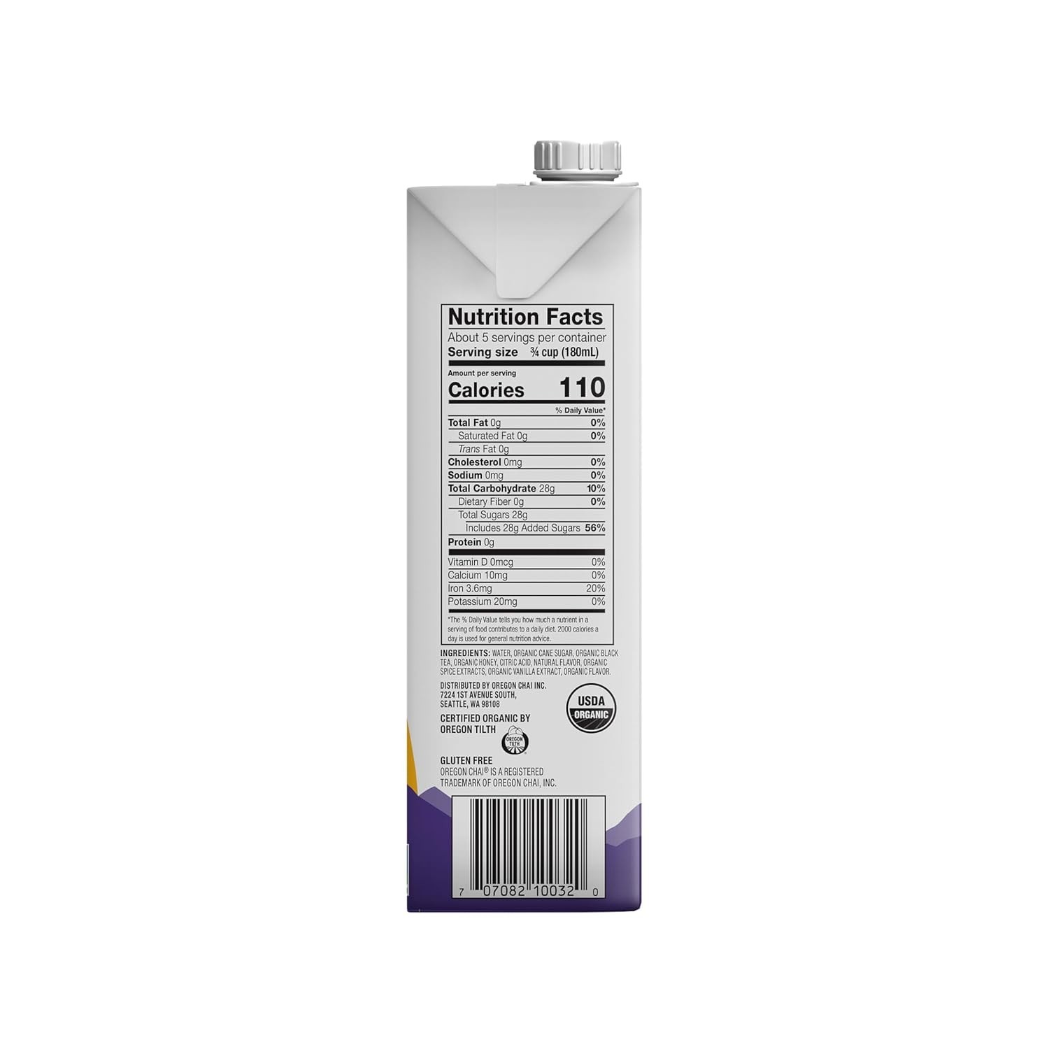 Chai Concentrate, 32 Fluid Ounce Pack of 1