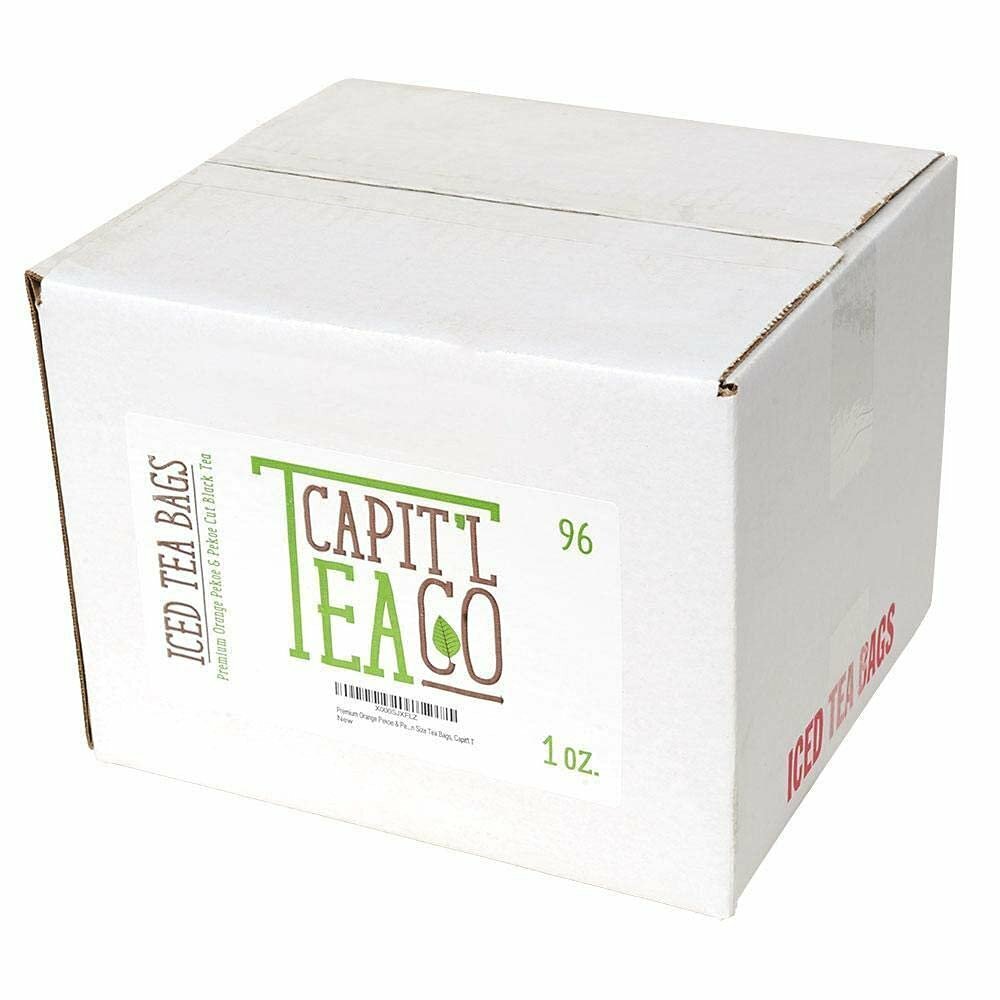 CAPIT’L T / Premium Orange Pekoe & Pekoe Cut Black Tea / 96 CT